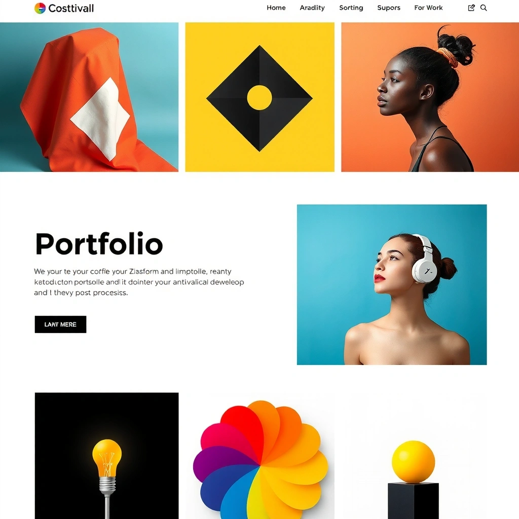 Creative Agency Portfolio Website