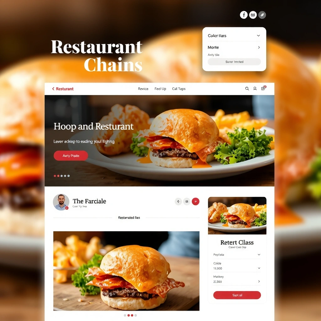 Restaurant Chain Website Design